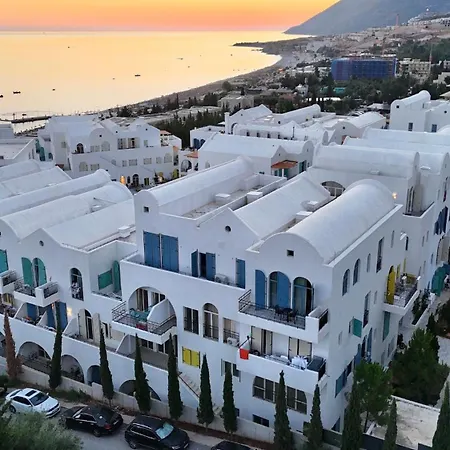 Azure Sunset Duplex Sea View Santorini بالاسي